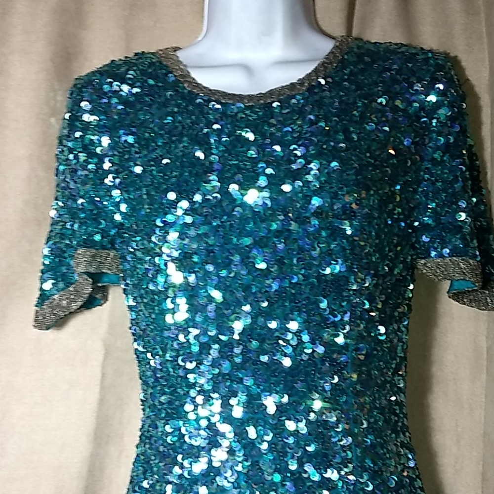 Vintage Lisa Kane cocktail dress XS